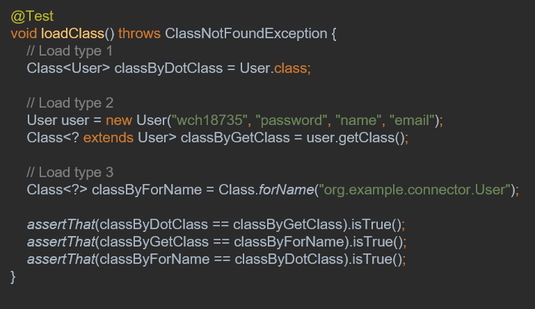 [Java] Reflection API Example - 1FeS Notes